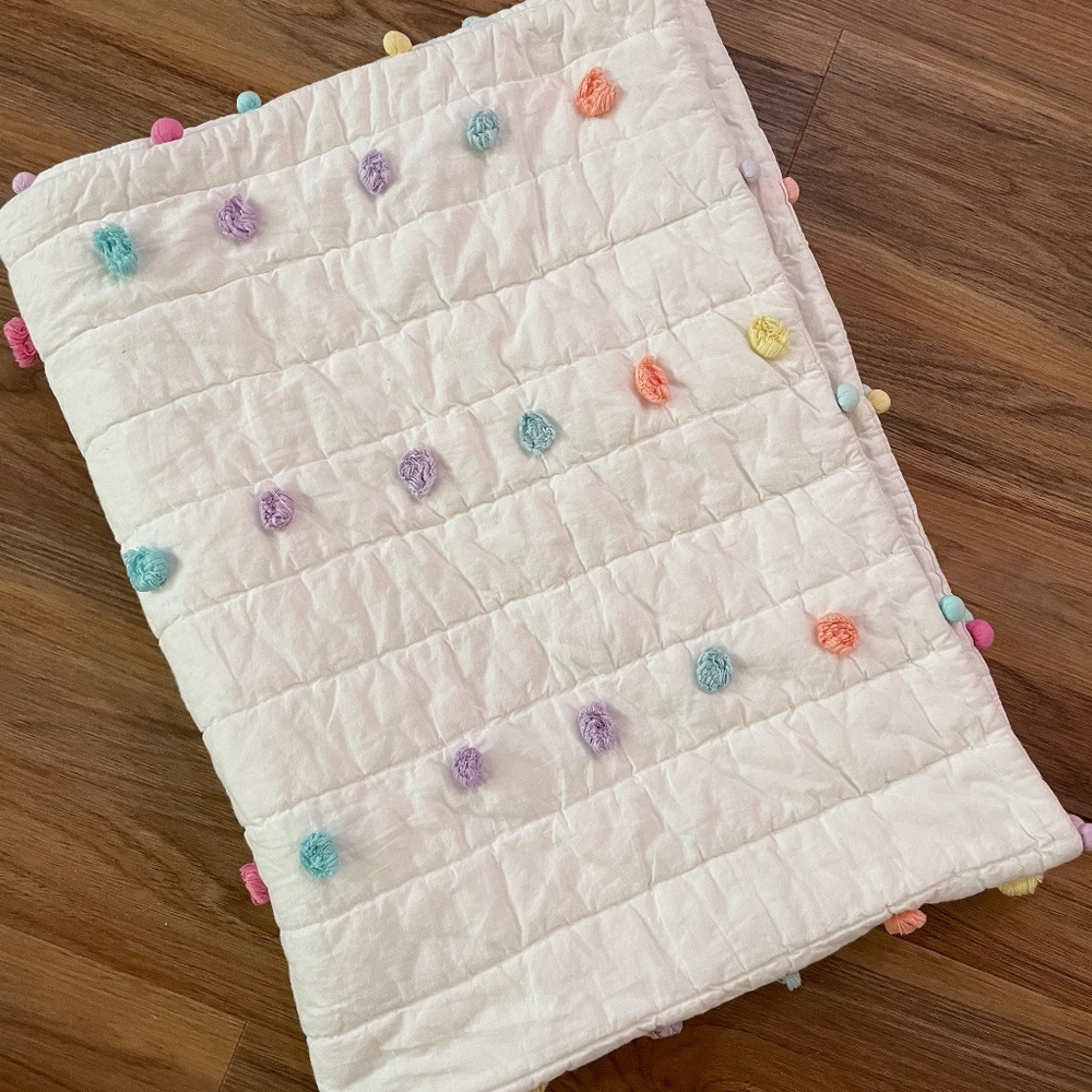 Pottery Barn crib/toddler quilt